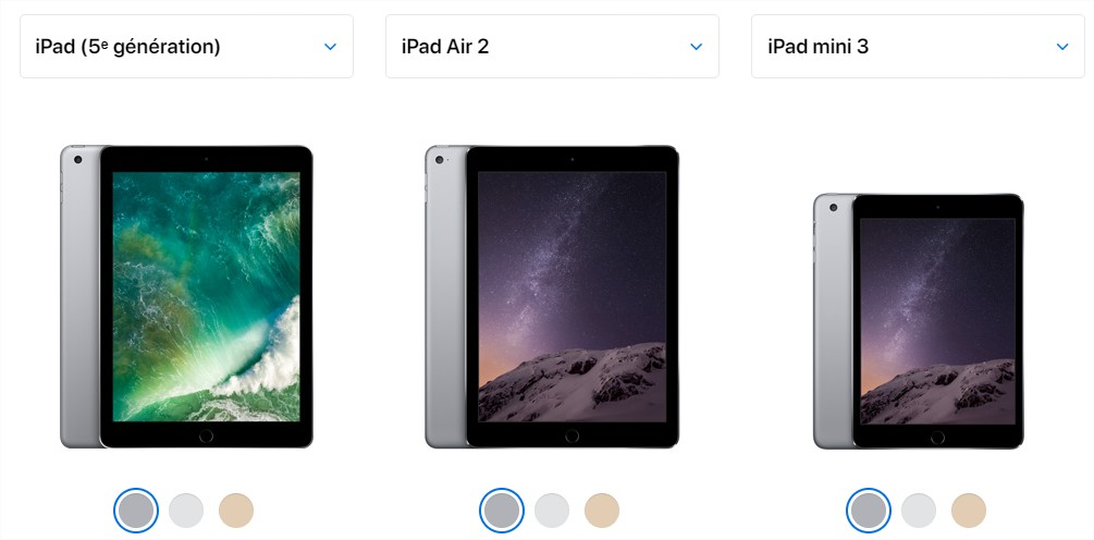 iPad 5 ipad air 2 ipad mini 3