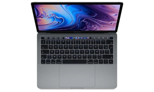 MacBook Pro Touch Bar 13" 2018 - i5 2,3 GHz - 8 - 256 - Intel Iris Plus 655 - Gris Sidéral - AZERTY
