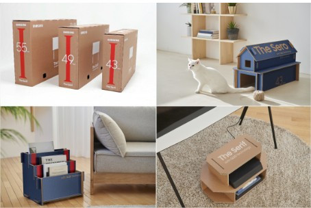 réutilisation cartons