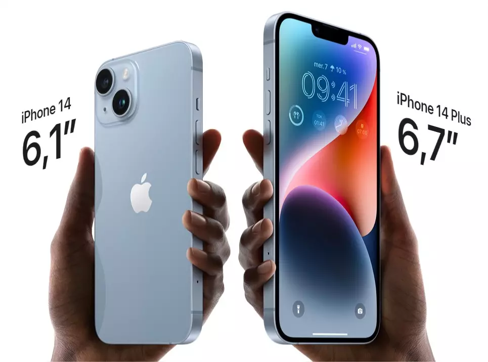 L’iPhone 13 et 14 ont un design très similaire