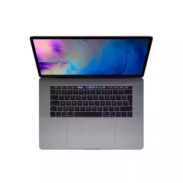 MacBook Pro Touch Bar 15" Core i7 2,6Ghz 2019 - Intel Core i7 2,6Ghz - 6 - 32Go DDR4 - 512Go SSD - Intel UHD Graphics 630 and AMD Radeon Pro 555X - Gris Sidéral - macOS - AZERTY 