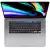 Macbook Pro Touch Bar 16" Core i7 2,6Ghz 2019 - Intel Core i7 2,6Ghz - 6 - 16Go DDR4 - 512Go SSD - Intel UHD Graphics 630 and AMD Radeon Pro 5300M - Gris Sidéral - macOS - AZERTY