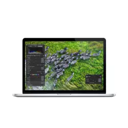 MacBook Pro Retina 15" Core i7 2,8Ghz 2014 - Intel Core i7 2,8Ghz - 4 - 16Go DDR3L - 128Go SSD - NVIDIA GeForce GT 750M and Intel Iris Pro 5200 - Argent - macOS - AZERTY