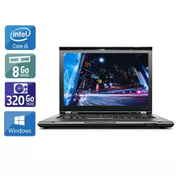 ThinkPad T430 14,1" Core i5 2,6Ghz 2012 (Windows 10) - Intel Core i5 2,6Ghz - 2 - 8Go DDR3 - 320Go HDD - Intel HD Graphics 4000 - 
Gris / Noir - Windows 10 - AZERTY