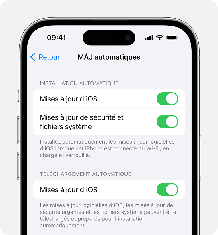 iPhone 14 Pro Automatic Updates