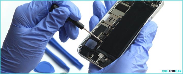 changement batterie smartphone